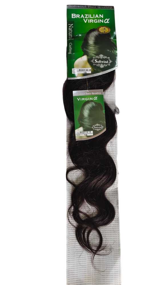 Brazilian Virgin body w, 18", #2