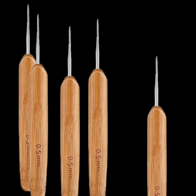 Bamboo handle, single head 