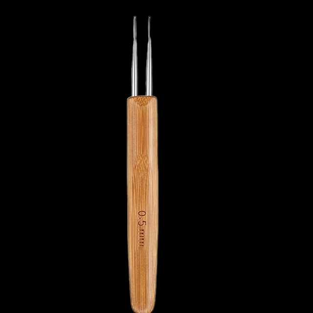 Bamboo handle,doubles head
