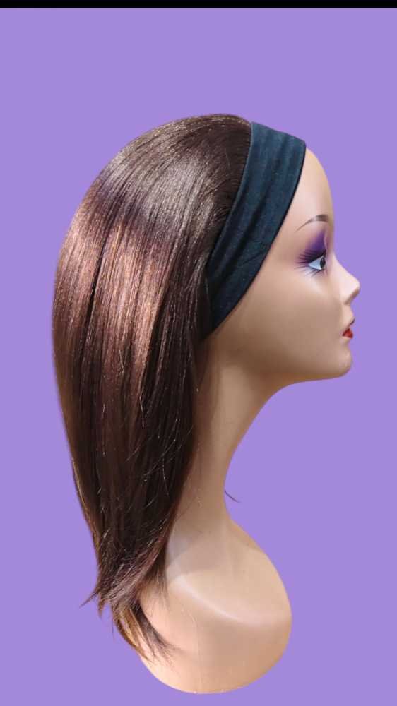 Flat headband wig 