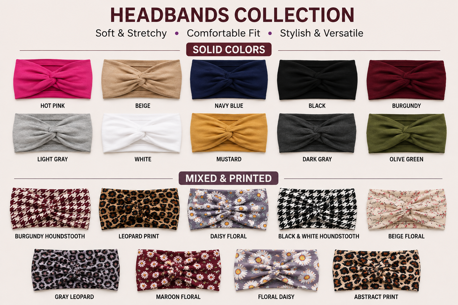 Head band knot