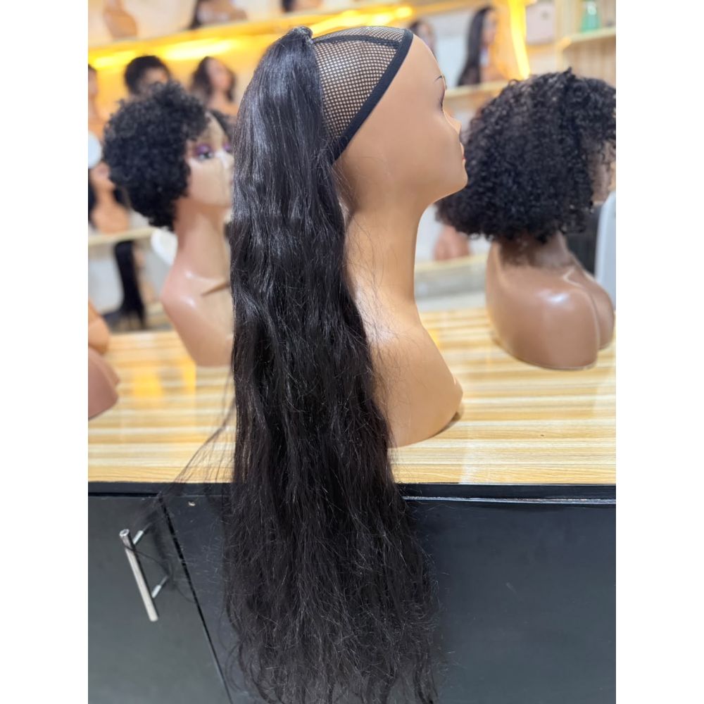 Long ponytail body wave