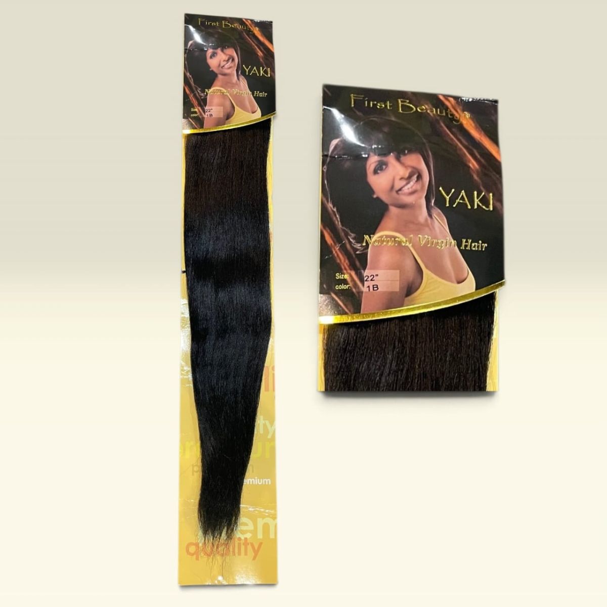 HUMAN HAIR YAKI 22''