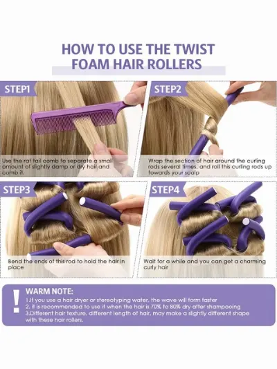 Flexible Curling Rods