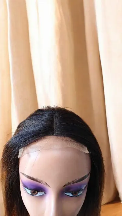 Yaki Straight Human Hair Wig