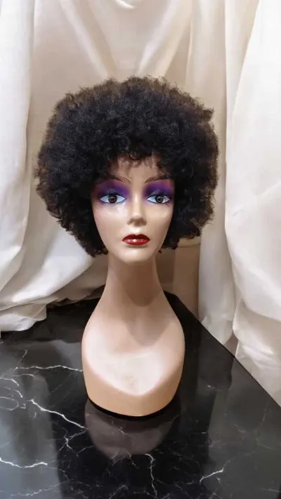 Afro Human Hair Wig