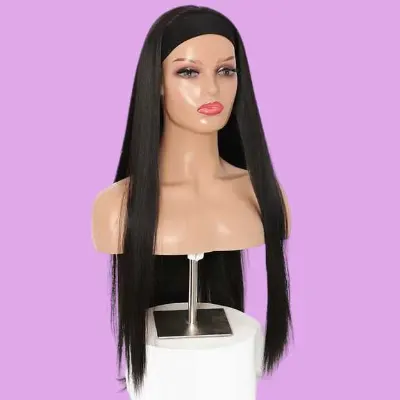 Natural headband wigs