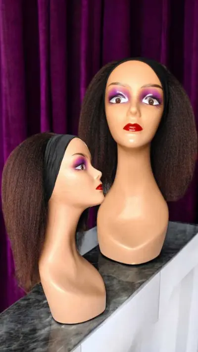 Natural B headband wig 