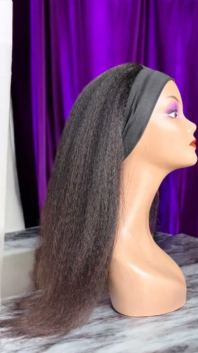Natural Headband Wig