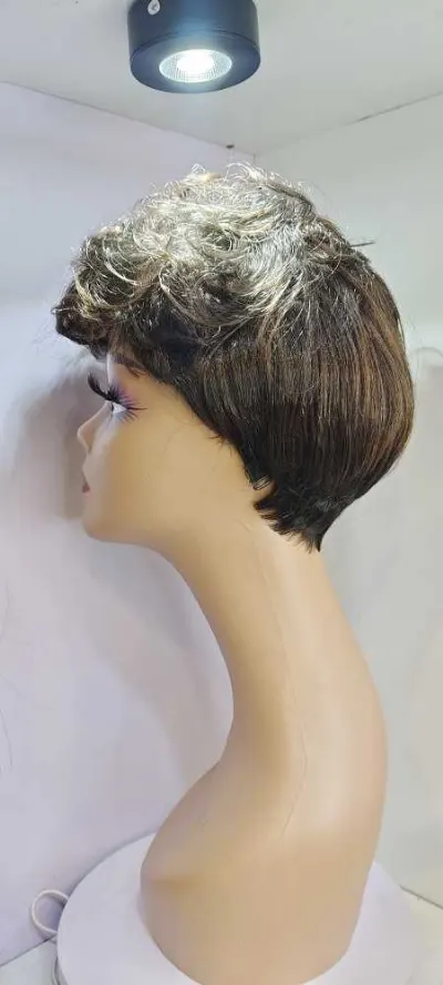Pixie cut wig