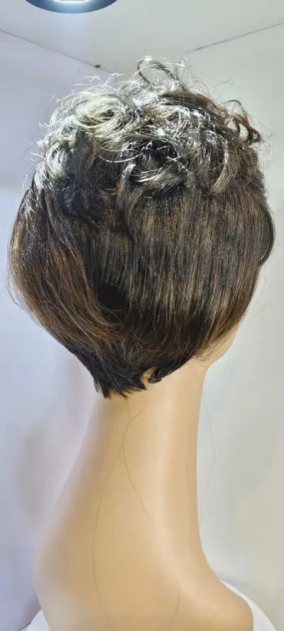 Pixie cut wig