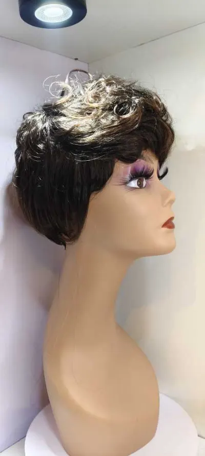 Pixie cut wig