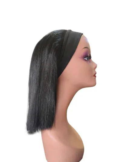 Silly bob headband wig 