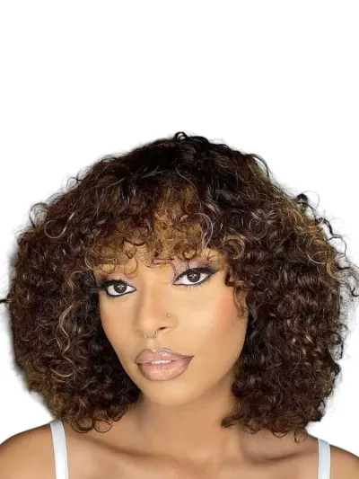 Water wave bob with bang 