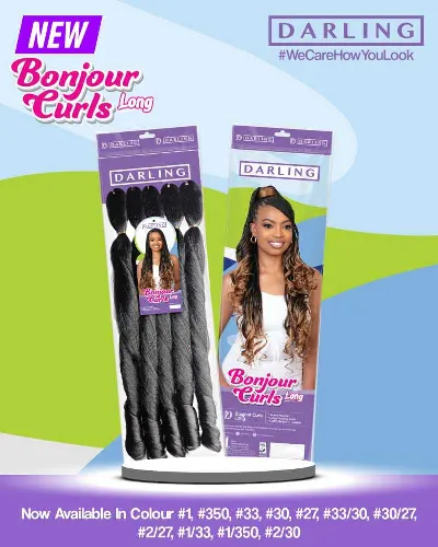 Bonjour curls braid 