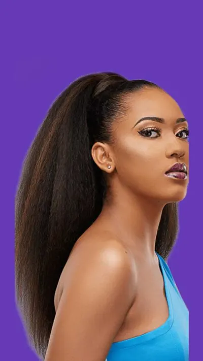 Kinky Straight Ponytail 